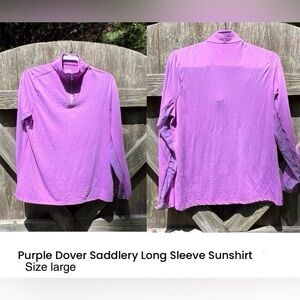 Purple Long Sleeve Sun shirt